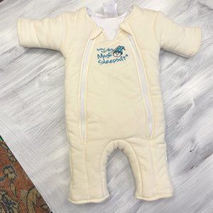 Baby Merlin's Magic Sleepsuit Size S Small 3-6 Month 12-18 lbs Yellow